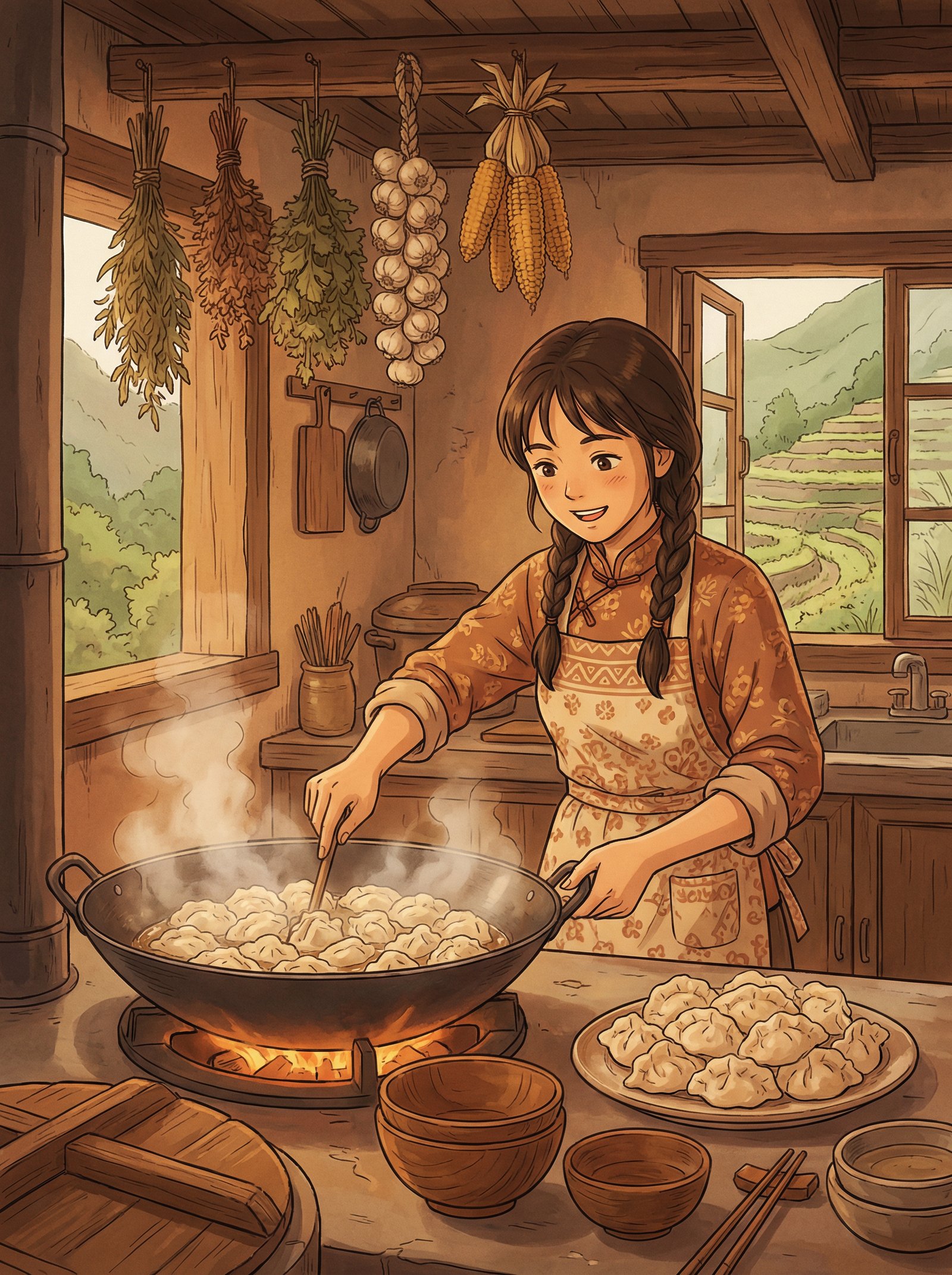 暗网动漫-乡村美食